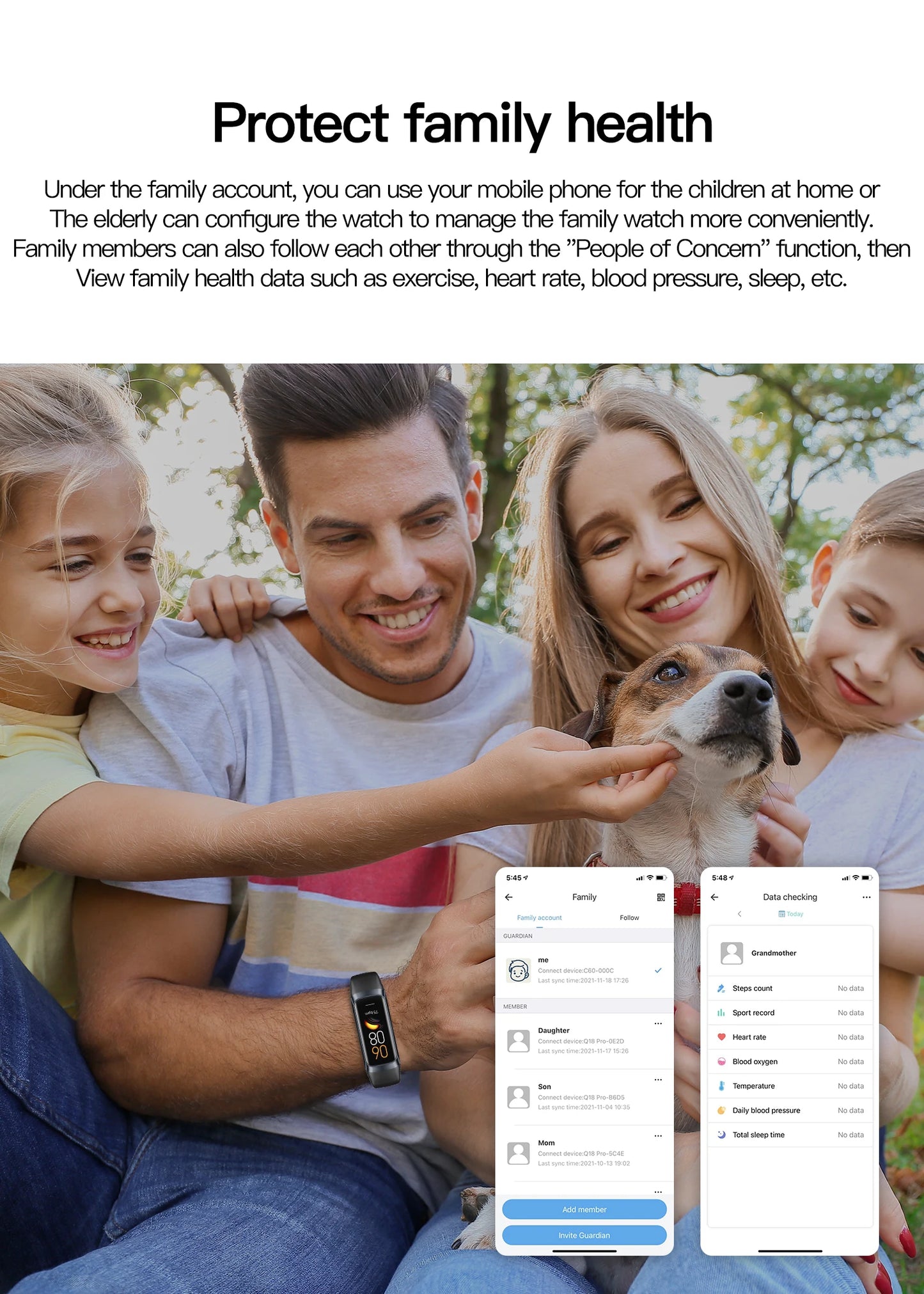 LIGE Amoled Smart Watch Smartwatch Band Women Heart Rate Blood Waterproof Connected Smart Bracelet Sport Fitness Tracker  Watch