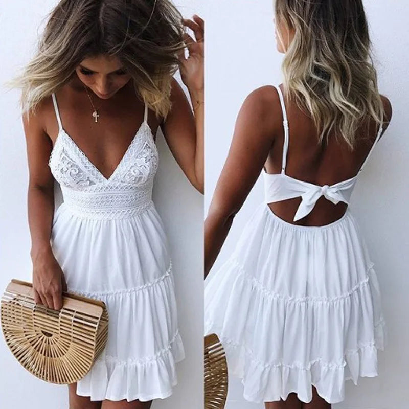 Elegant, feminine, and made for summer moments — the perfect dress for seaside escapes.
