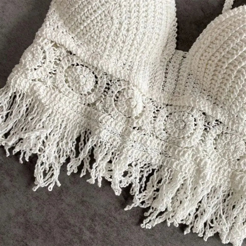 Boho vibes with a modern twist — the perfect crochet top for sun-soaked days and summer nights.