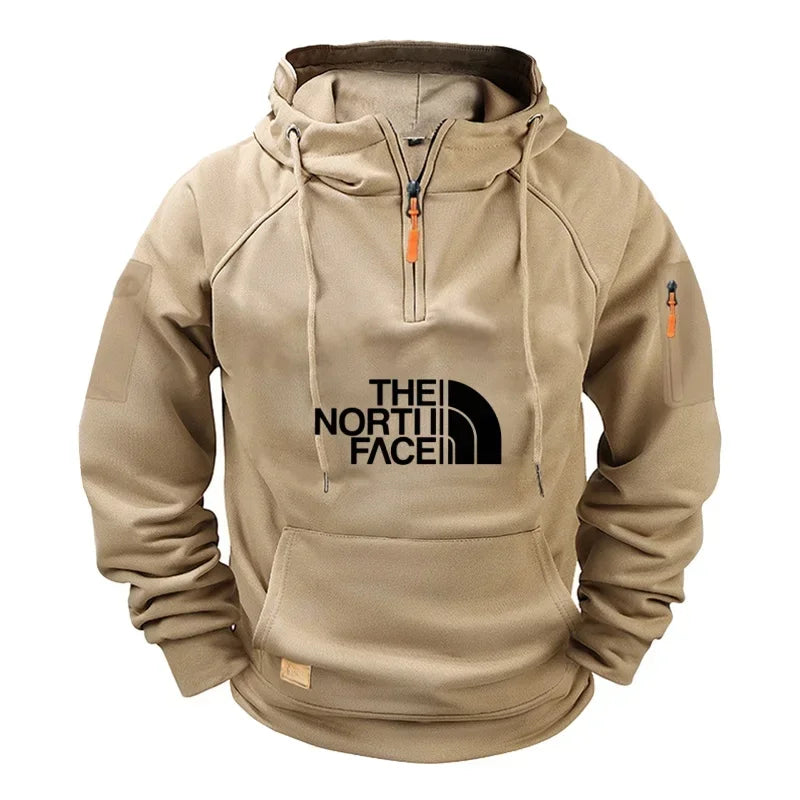 Men’s casual long-sleeve hooded sweatshirt. Comfortable, sporty, and stylish — perfect for autumn and winter.