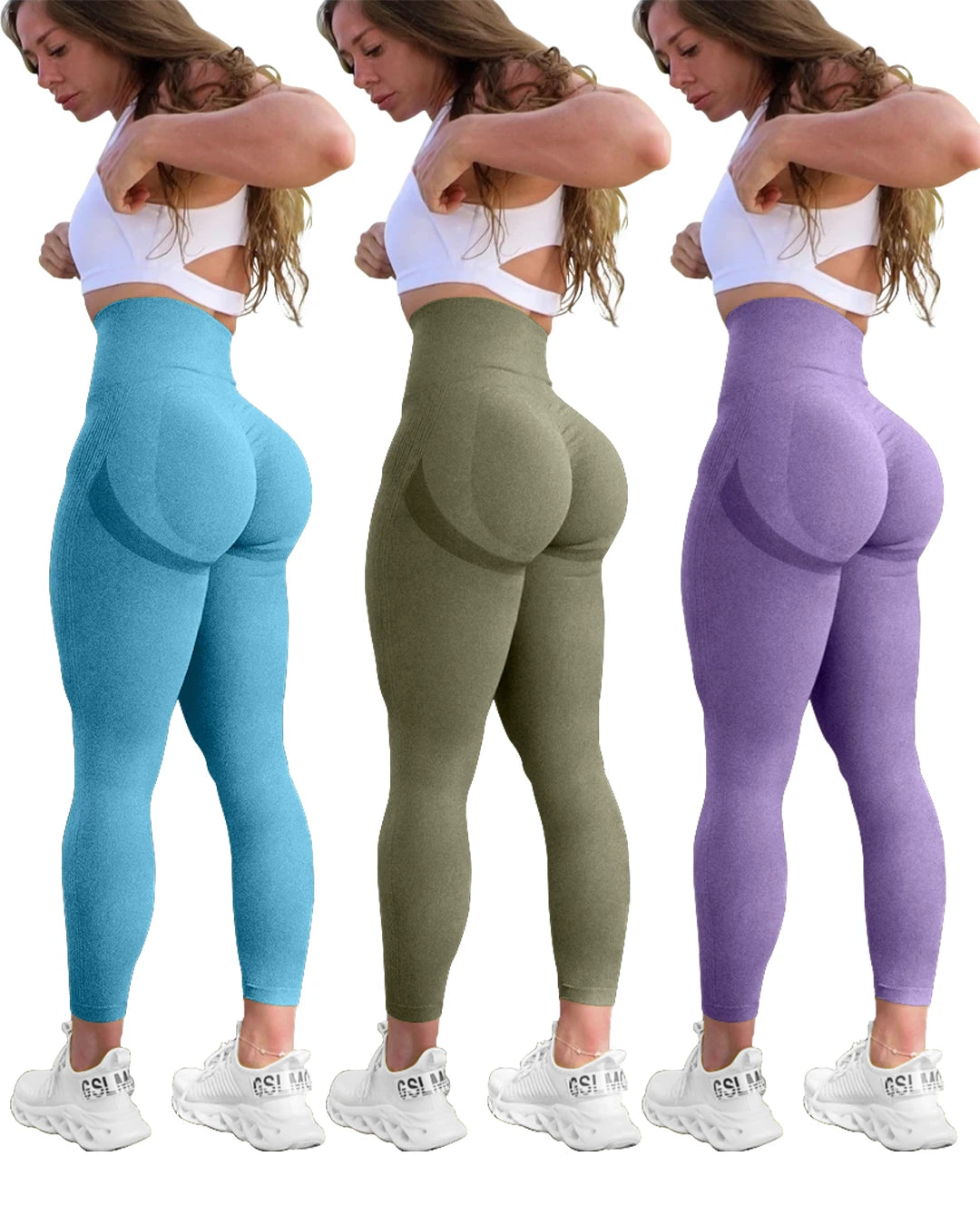 women's  fitness clothes seamless tight sports leggings