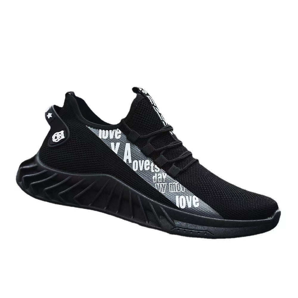 Moda respirável esportes novos sapatos casuais ao ar livre