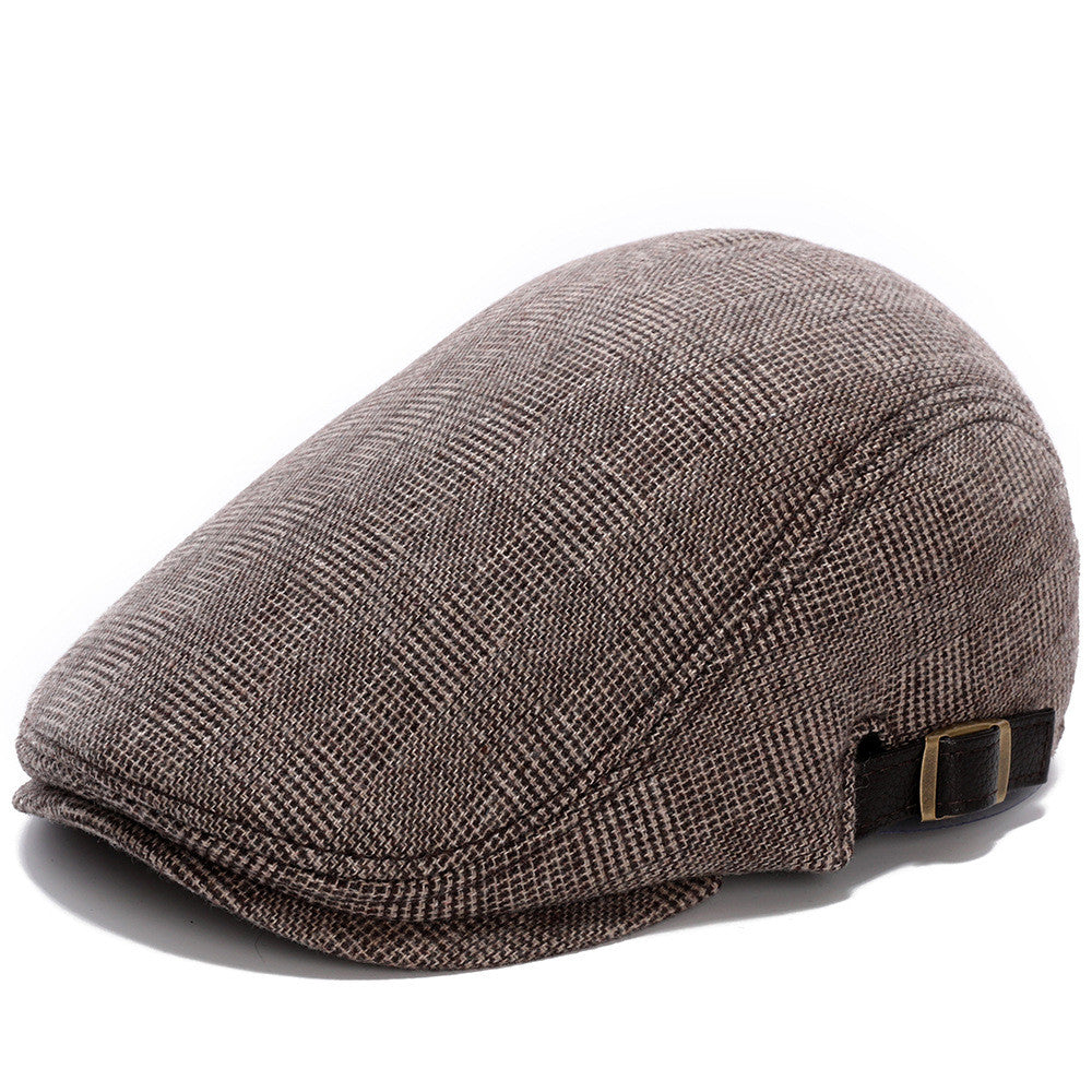 Chapéu de lã para outono e inverno ao ar livre, boina masculina
