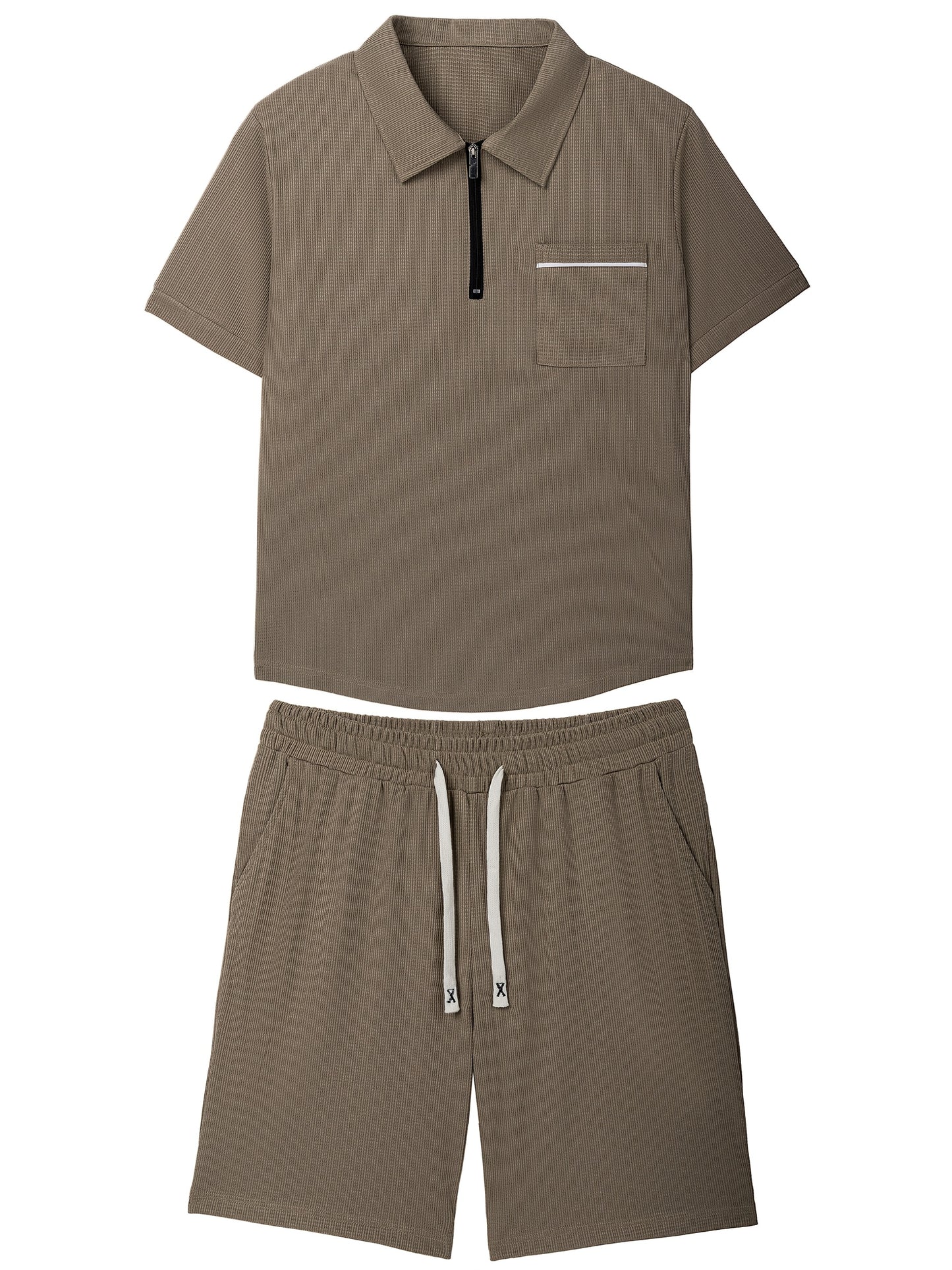 Clean, cool, and casual – the perfect summer set for effortless style day and night.