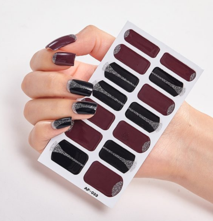 Adesivos para unhas, cola para esmaltes, adesivos para unhas completos