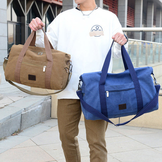 Bolsa de lona para viajes para hombre, bolsa de lona para salir, para hombre
