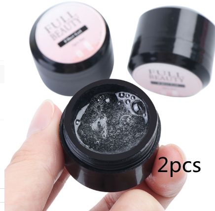 Cola de reparo rachada, gel de extensão de seda, fibra de vidro, poli UV Builder, esmalte em gel, arte de manicure, ferramenta prolongada