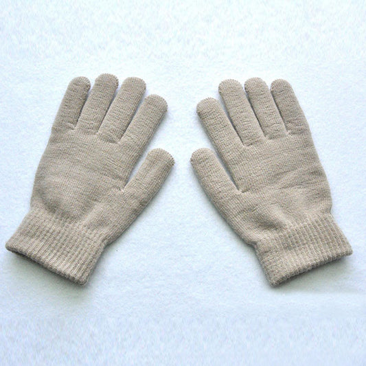 Guantes de lana tejidos para hombres y mujeres