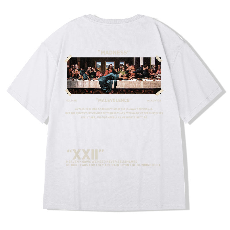 Camiseta manga curta Trendy Meia manga