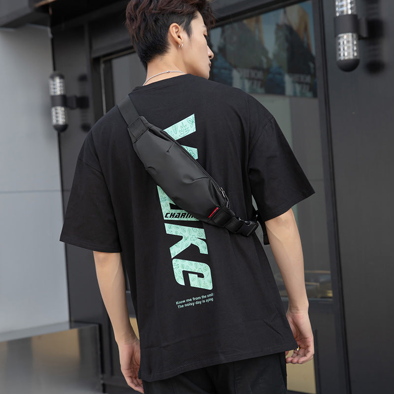 Bolsa transversal masculina Tide de ombro único