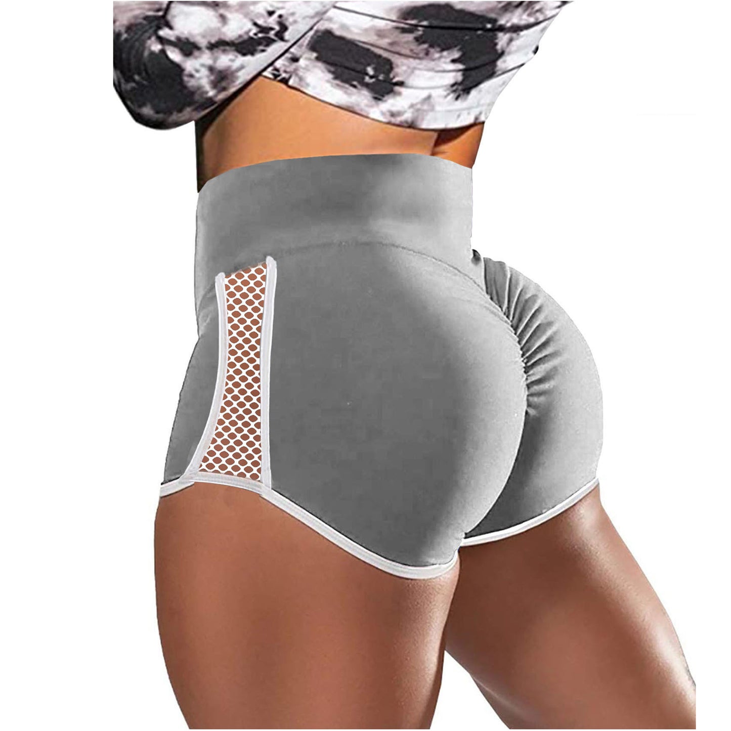 Shorts femininos com costura vazada