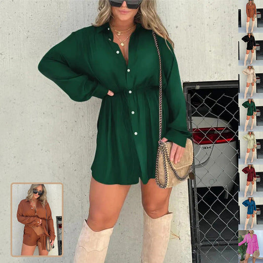 Women's long sleeve jumpsuit