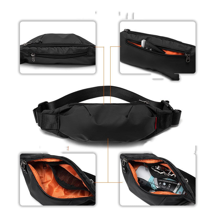 Bolsa transversal masculina Tide de ombro único