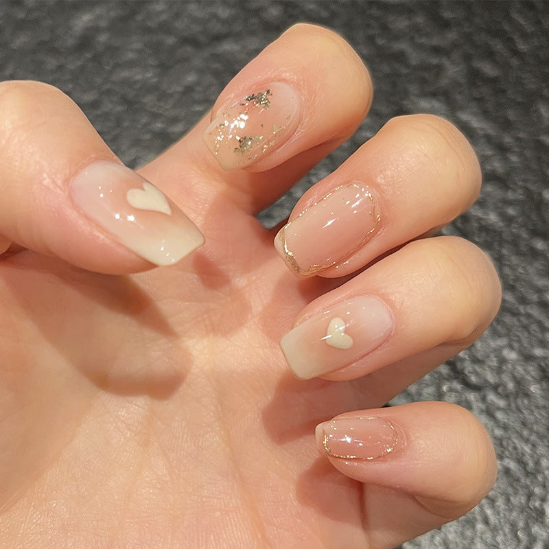 Love Milk Tea Use Unhas Acabadas Peças