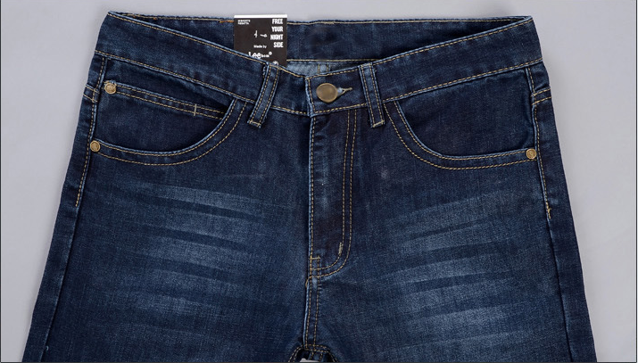 Explosivo Outono Inverno Novo Jeans Slim Masculino