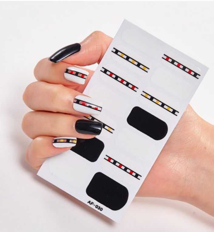 Adesivos para unhas, cola para esmaltes, adesivos para unhas completos