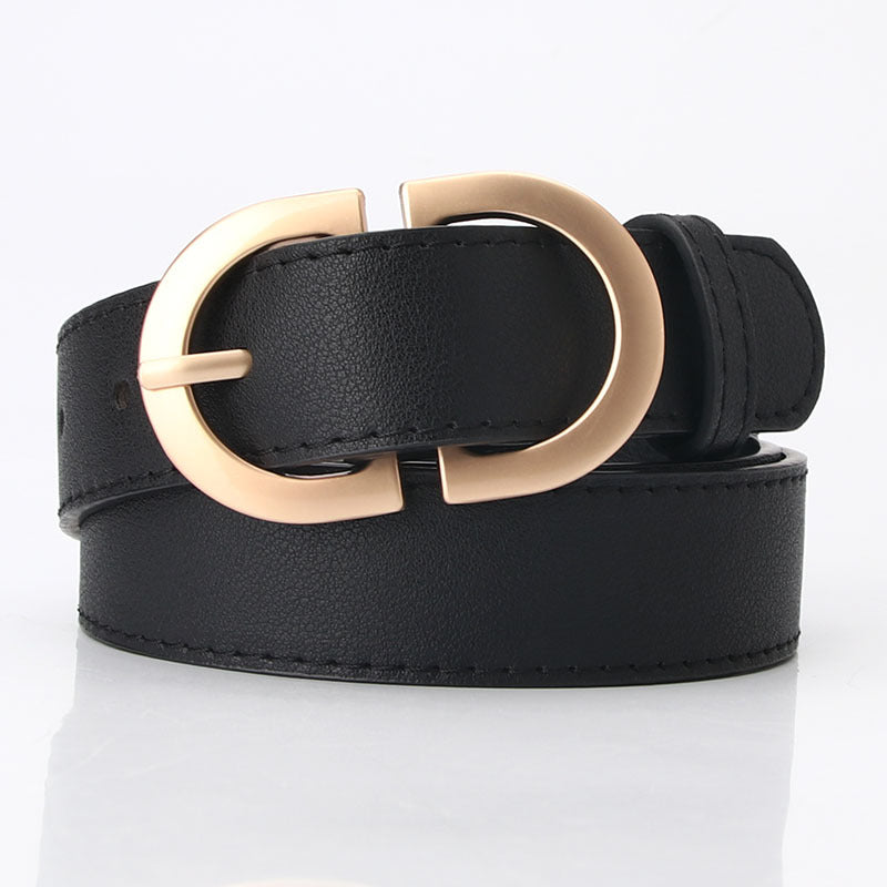 Moda All-match Feminino Corpo Leve Cinto de Cintura