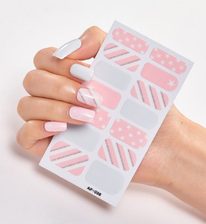 Adesivos para unhas, cola para esmaltes, adesivos para unhas completos