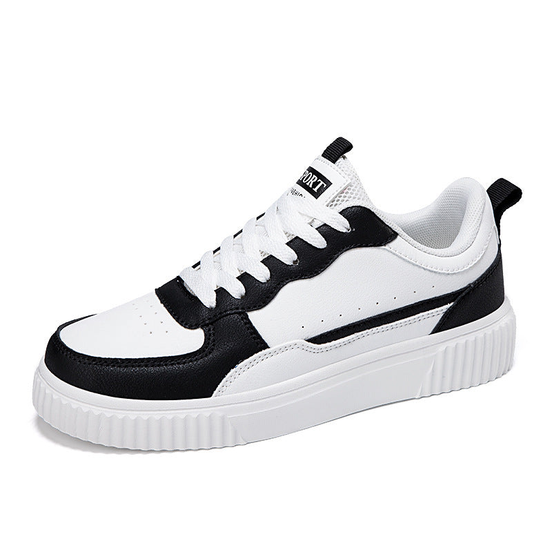 Sapatos brancos versáteis respiráveis ​​estilo coreano para estudantes