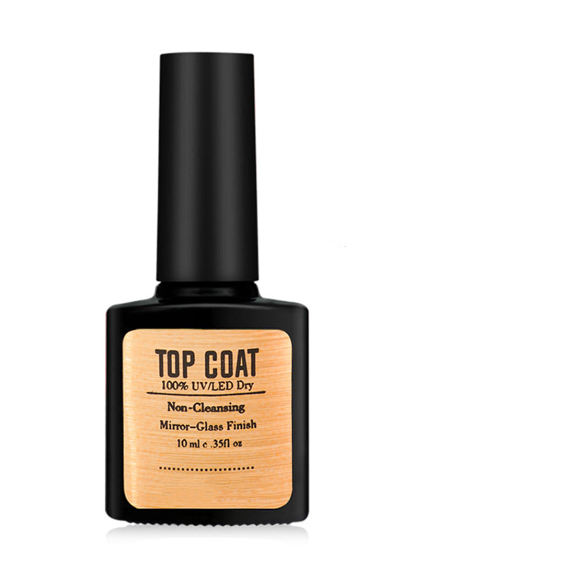 O esmalte em gel absorve a superfície opaca permanentemente