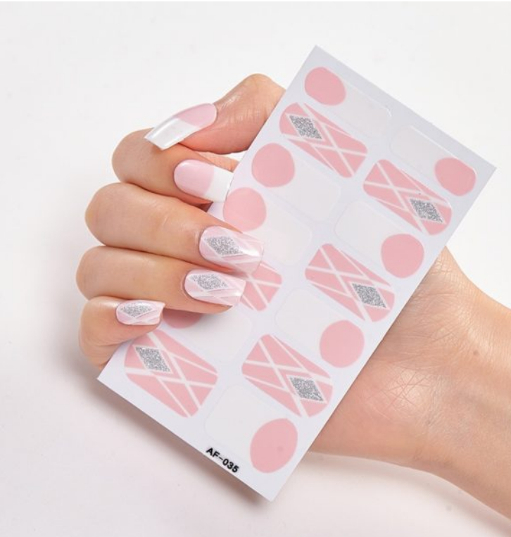 Adesivos para unhas, cola para esmaltes, adesivos para unhas completos