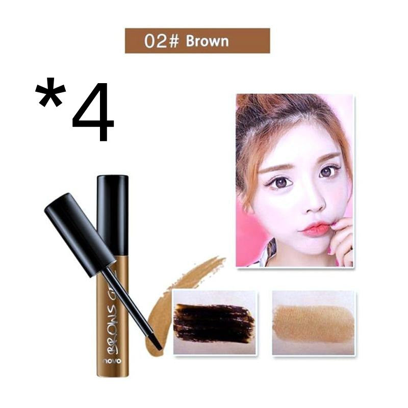 Peel Off Brown Black Eye Brow Tattoo Tint Waterproof Longlasting Professional Sobrancelha Gel Creme Rímel Maquiagem para os olhos Cosméticos