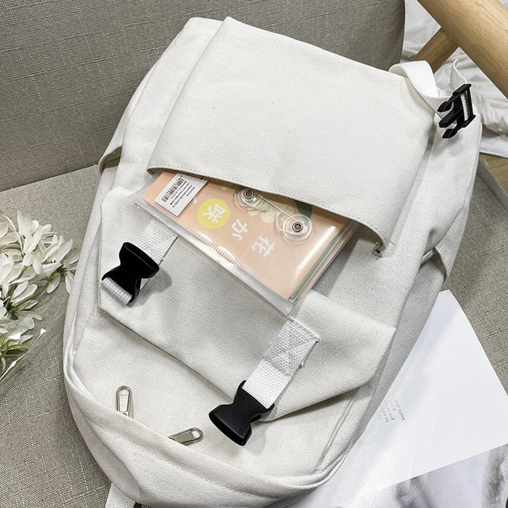 Mochila de lona japonesa moderna e nova para atividades ao ar livre