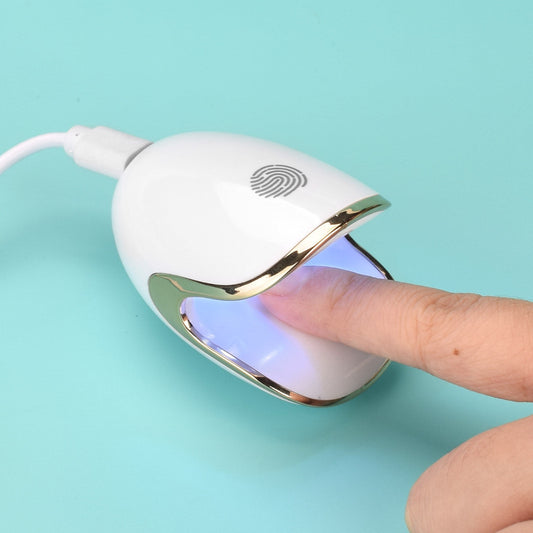 Lámpara de fototerapia pequeña LED de mano, portátil, de un solo dedo, de 6 W, para uso doméstico, no negra