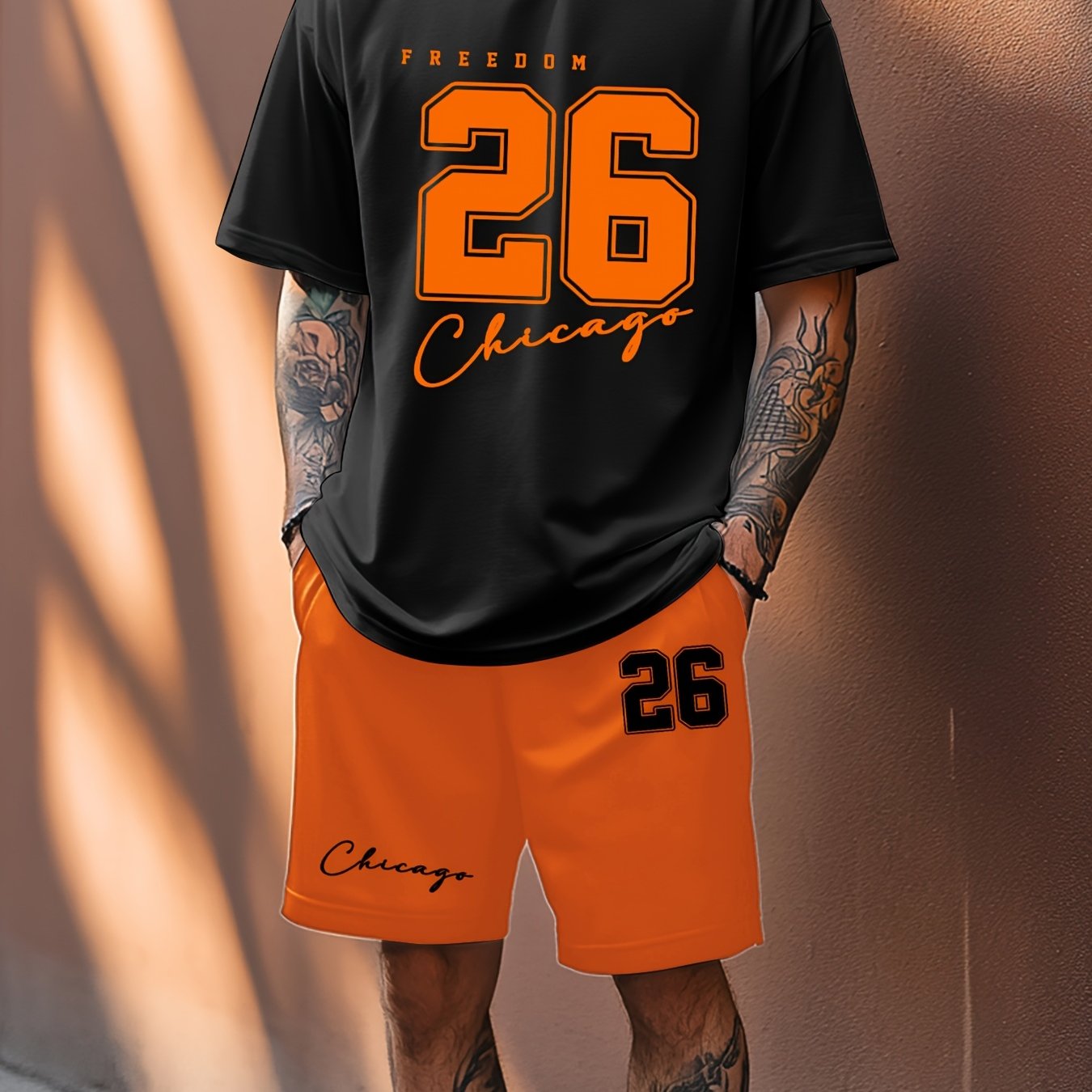 breathable sportswear set built for summer moves and outdoor fun.