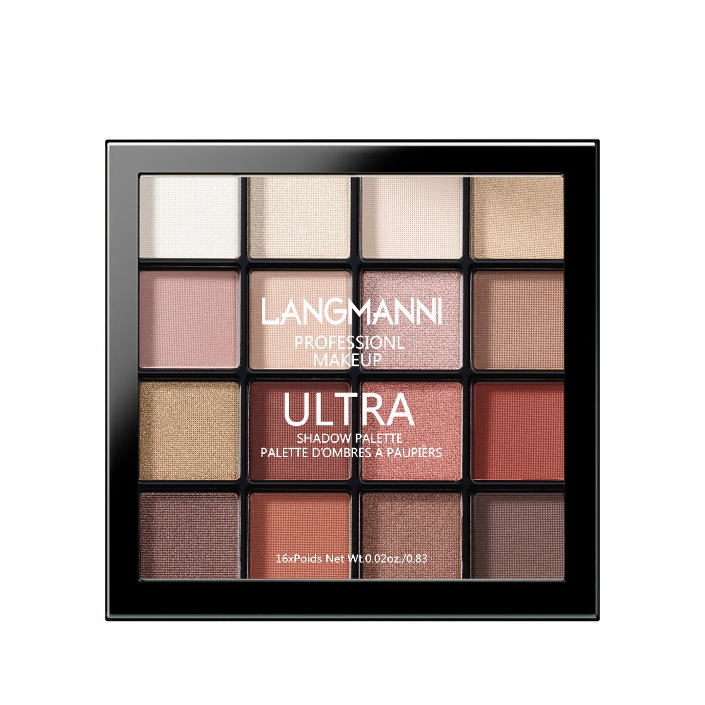 Maquiagem para os olhos 16 cores paleta de sombras peroladas mate