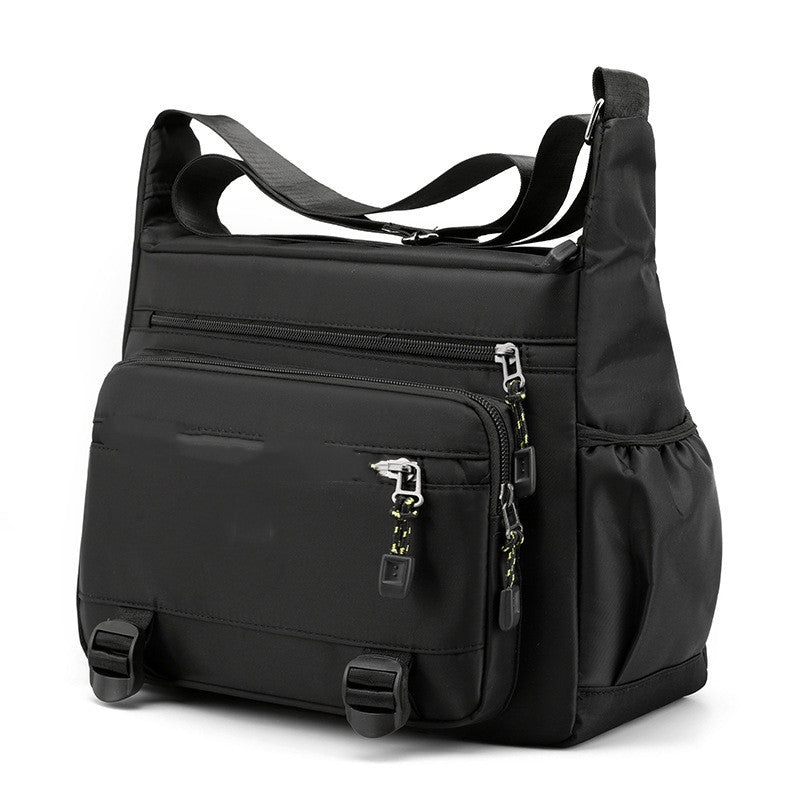 Moda Masculina Casual Bolsa Crossbody de Grande Capacidade