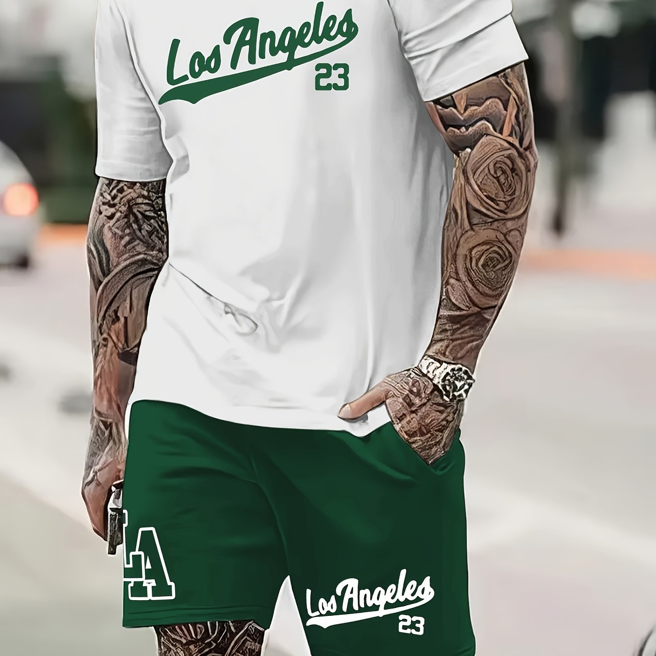 breathable sportswear set built for summer moves and outdoor fun.