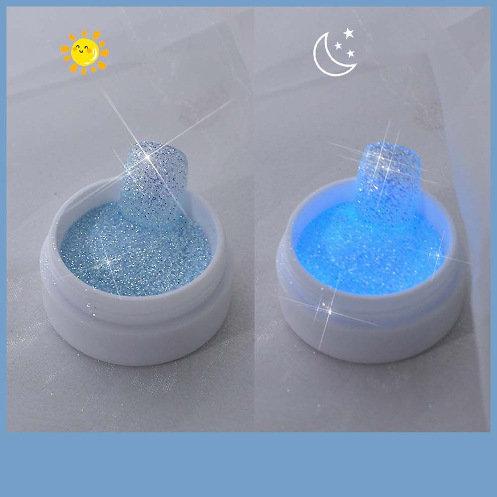 Nail Art Jóias Glowing Sugar Glow Powder