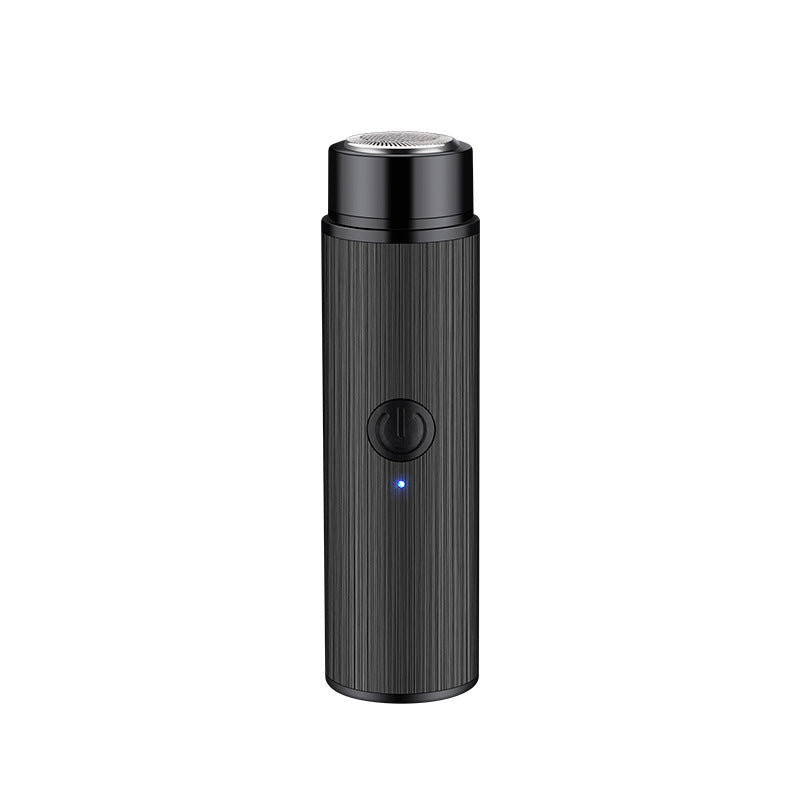 Mini barbeador elétrico recarregável portátil masculino