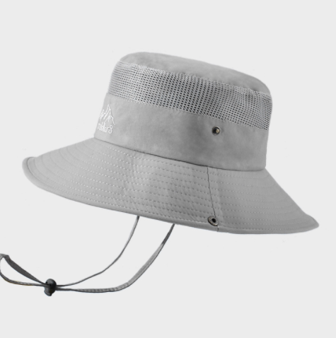 Chapéu de sol de aba grande de cor sólida, proteção para montanhismo ao ar livre