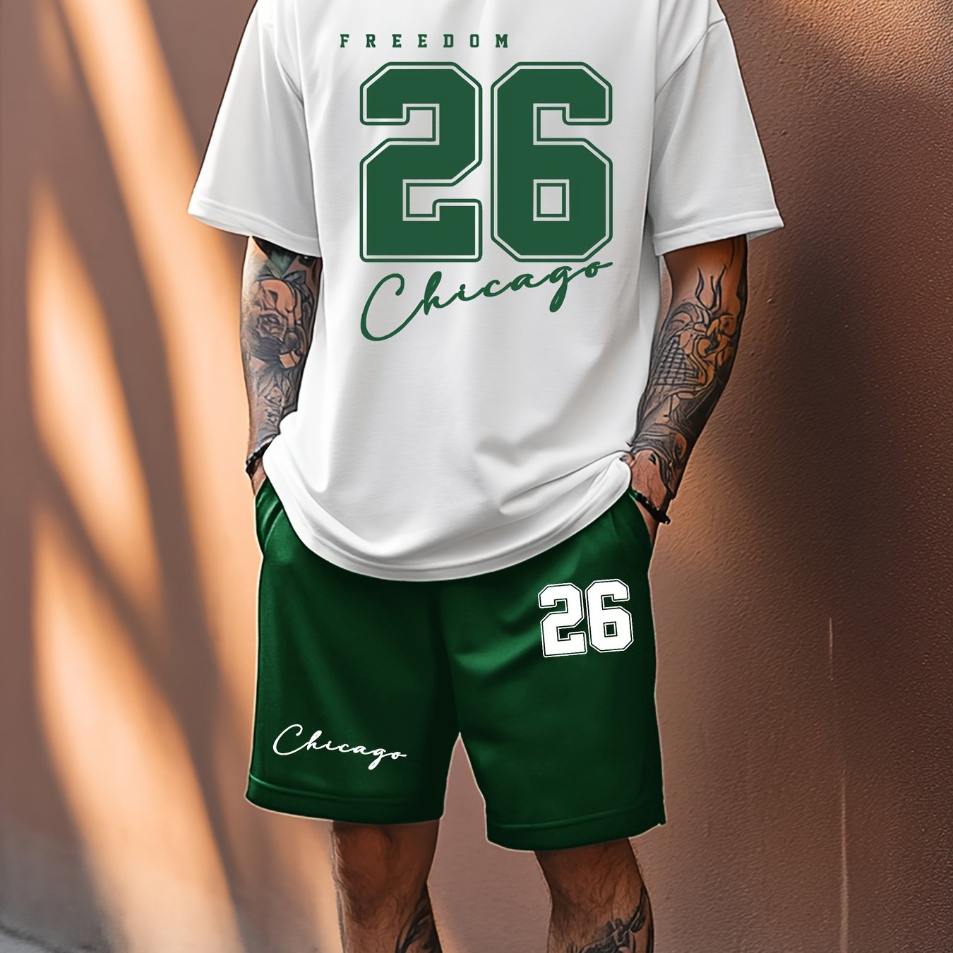 breathable sportswear set built for summer moves and outdoor fun.