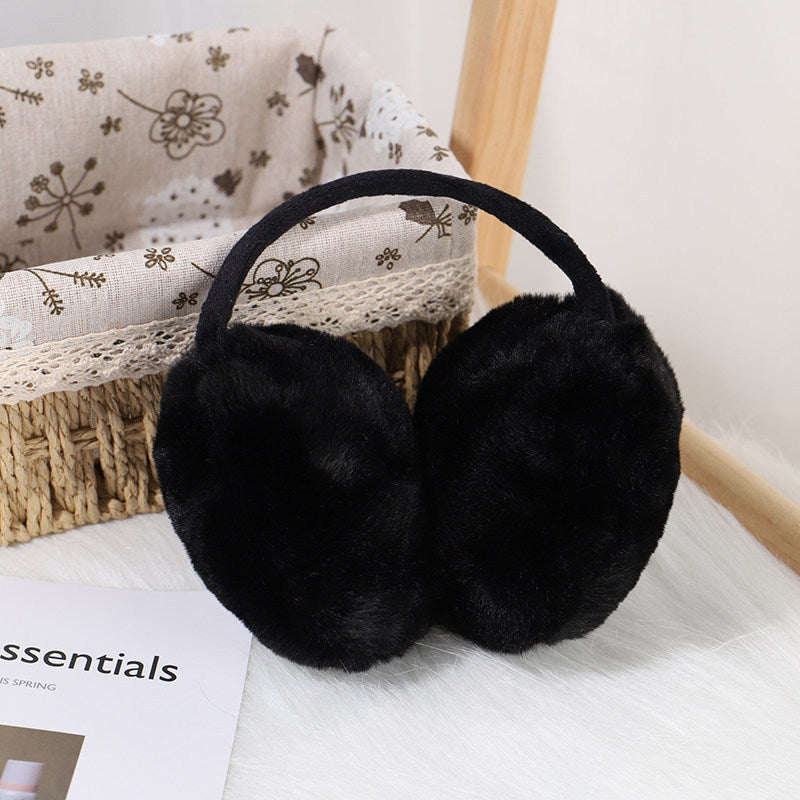 Protetores de ouvido de pelúcia fofos para mulheres de inverno para se manterem aquecidas