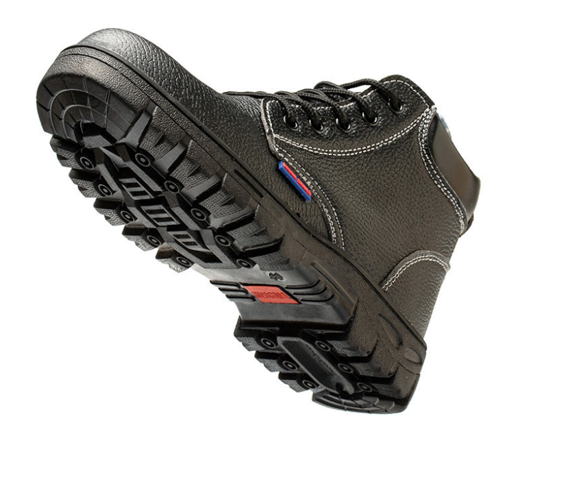 Sapatos de trabalho quentes e à prova de frio de pelúcia de cano alto